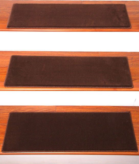 "Simi" 9" x 29" Carpet Stair Treads, (Set of 13) w/ 29' x 40" Landing Mat