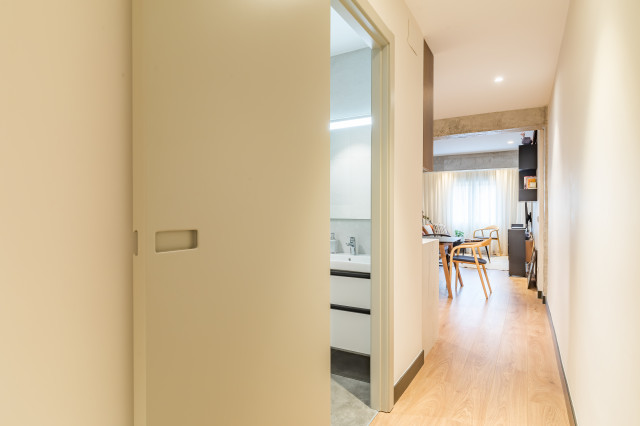 FLEXIBLE HOUSE skandinavisch-badezimmer