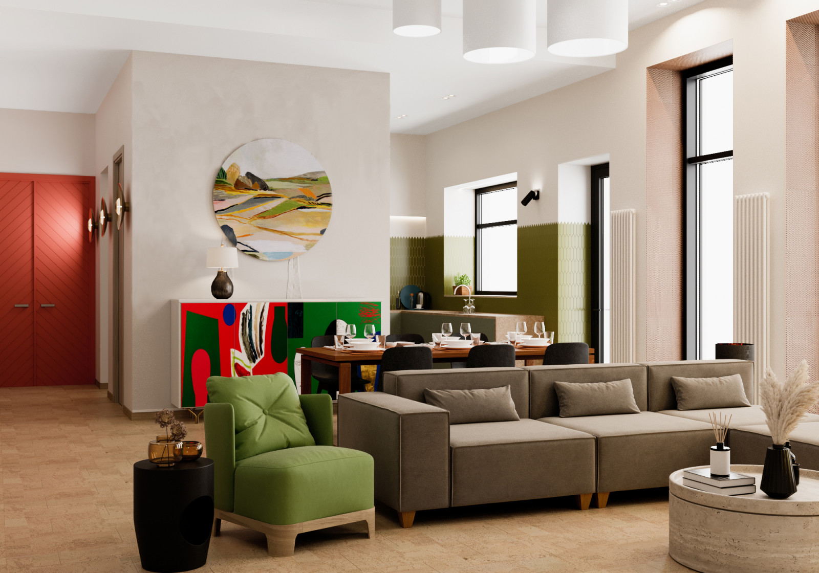 Интерьер коттеджа