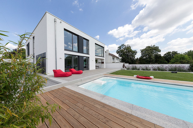 Haus Sw Contemporary Swimming Pool Berlin By Bau Werk