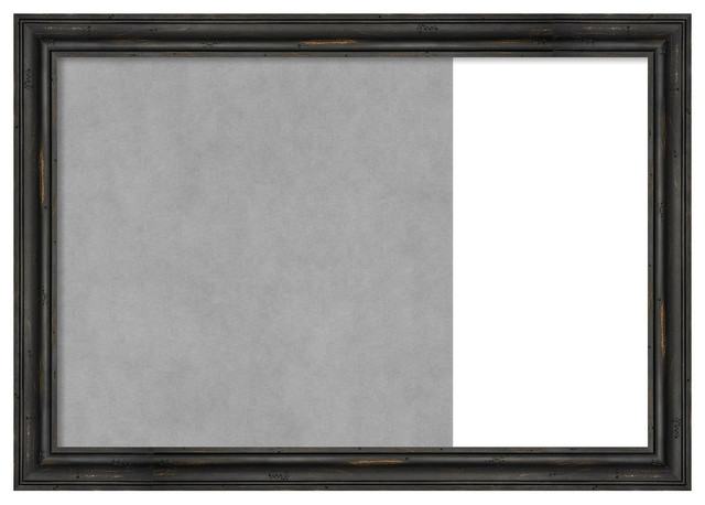 Framed Dry Erase And Magnetic Board Black Framed Combo Boards