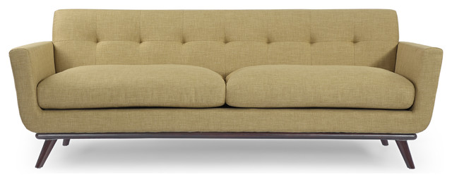 Jackie Clic Sofa Midcentury Sofas By Karl Jackie Clic Sofa Lemon Gr Material Twill