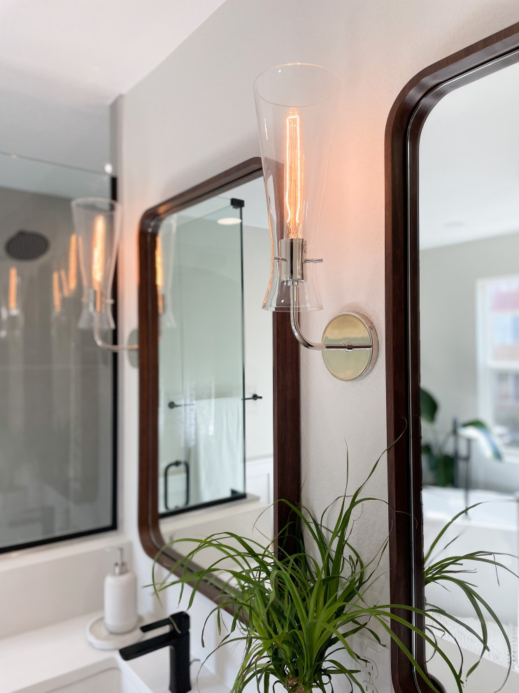 Indigo Accent Bath | Highlands Ranch, CO | Modern Bathroom Renovation