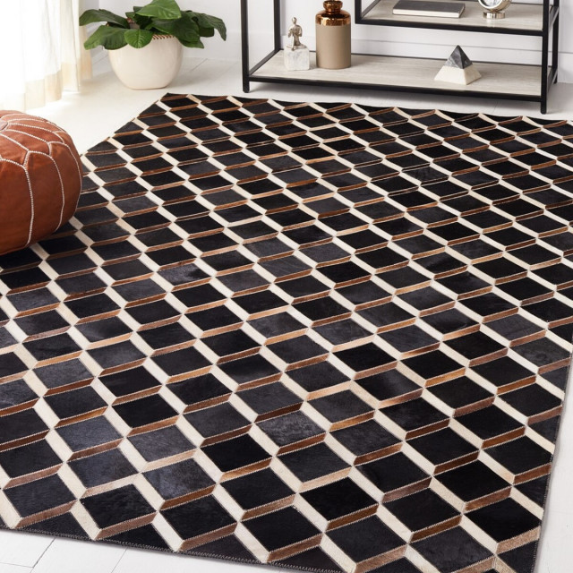 Safavieh Couture Studio Leather STL901 Rug, 3'x5' - Contemporary - Area ...