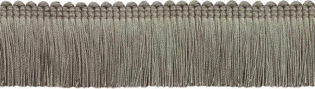 DecoPro Passamaneria Frangia A Spazzola 3,8 Cm - Color Avorio/Crema - 4,5 Metri Per Arredamento E Cuscini - 2