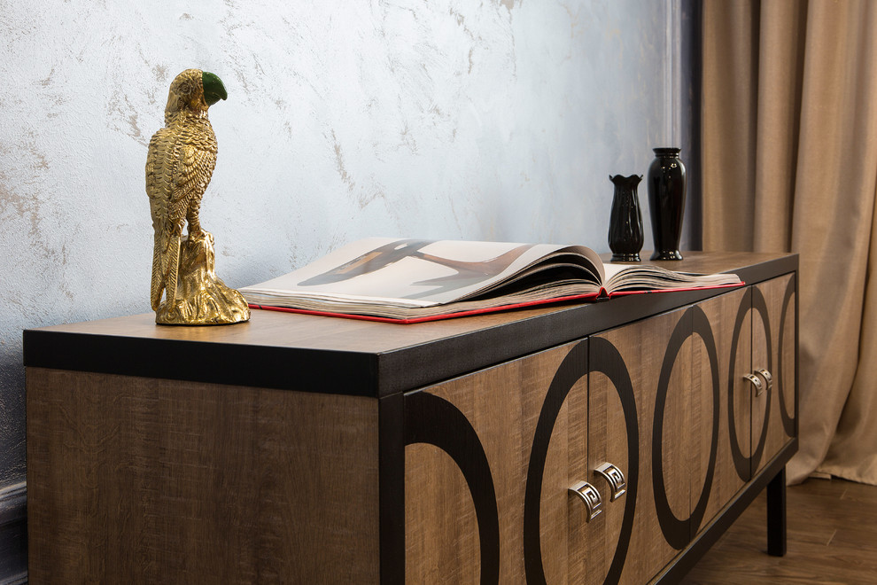 Дизайн однокомнатной квартиры в стиле Mid-century