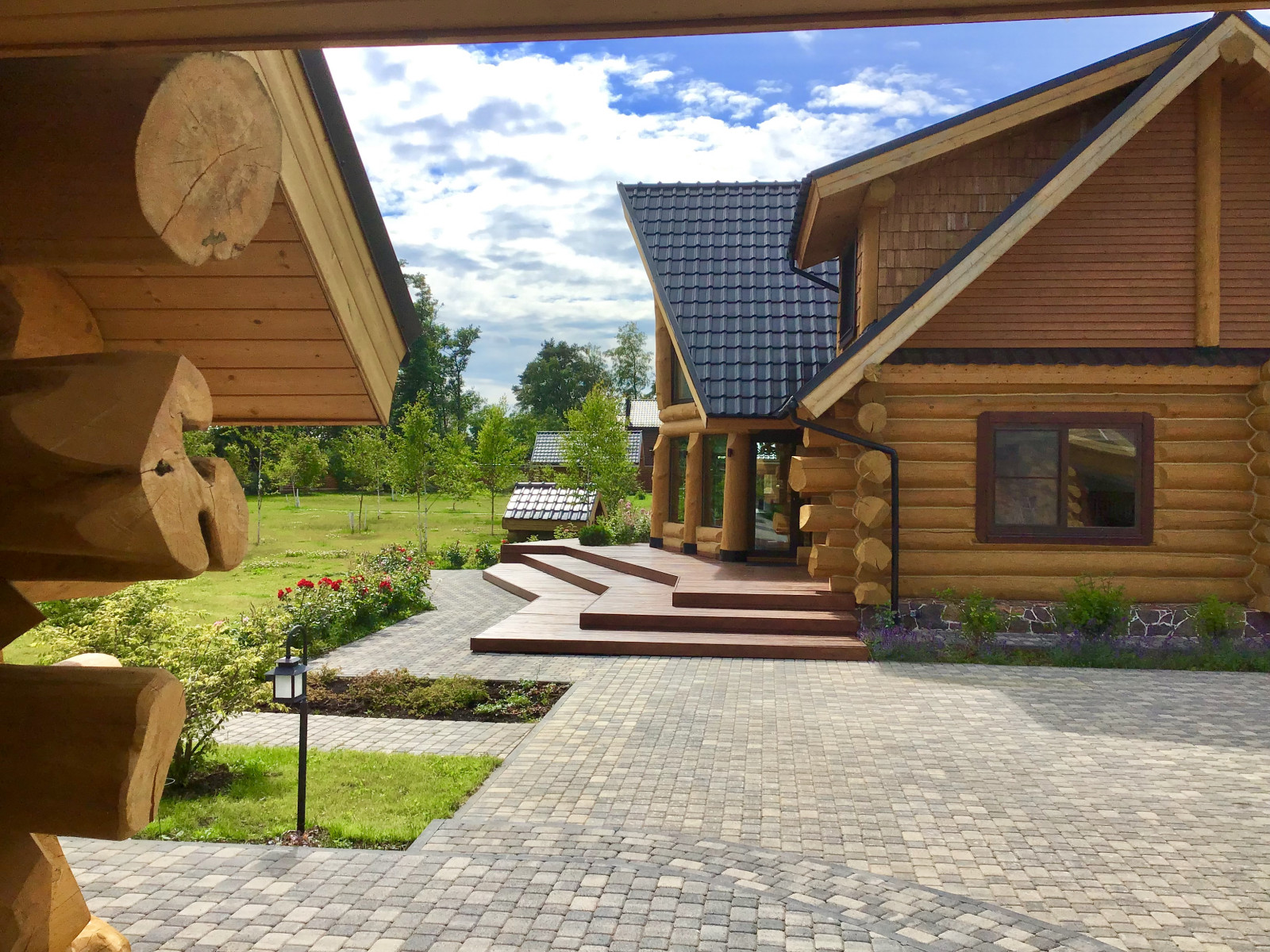 Деревенский сад