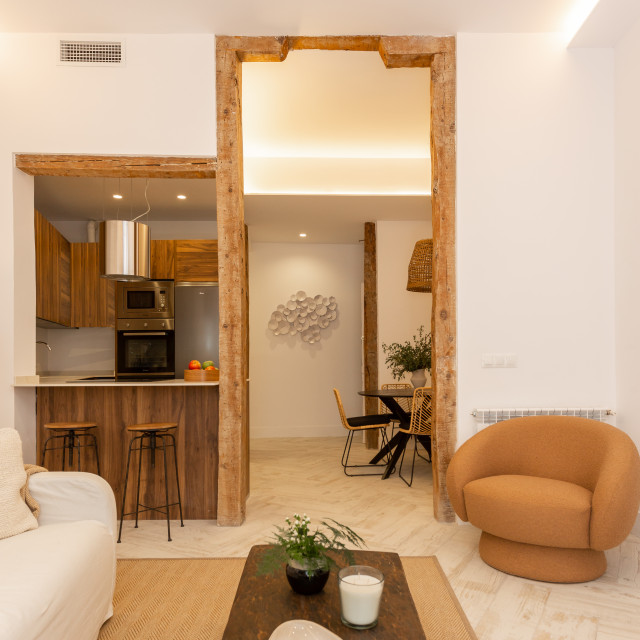 Calle Lim&oacute;n industrial-living-room