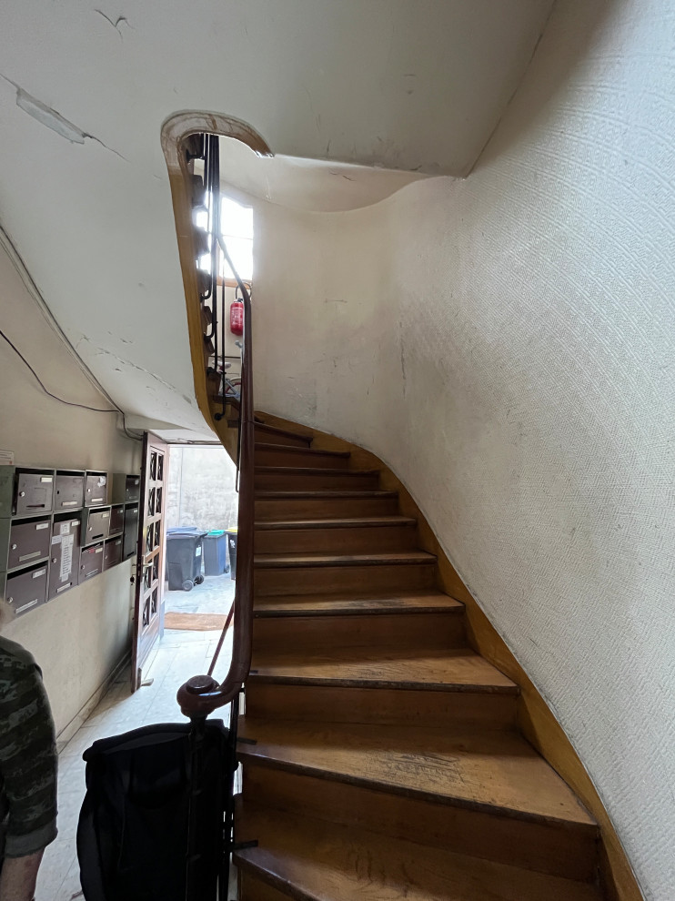 Projet en cours - Rénovation d'une cage d'escalier
