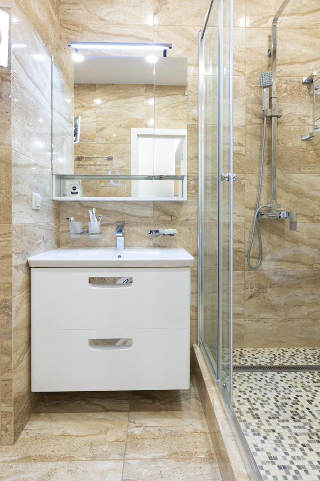 Реализованный проект "Квартира в полосатом доме на Академика  Янгеля"