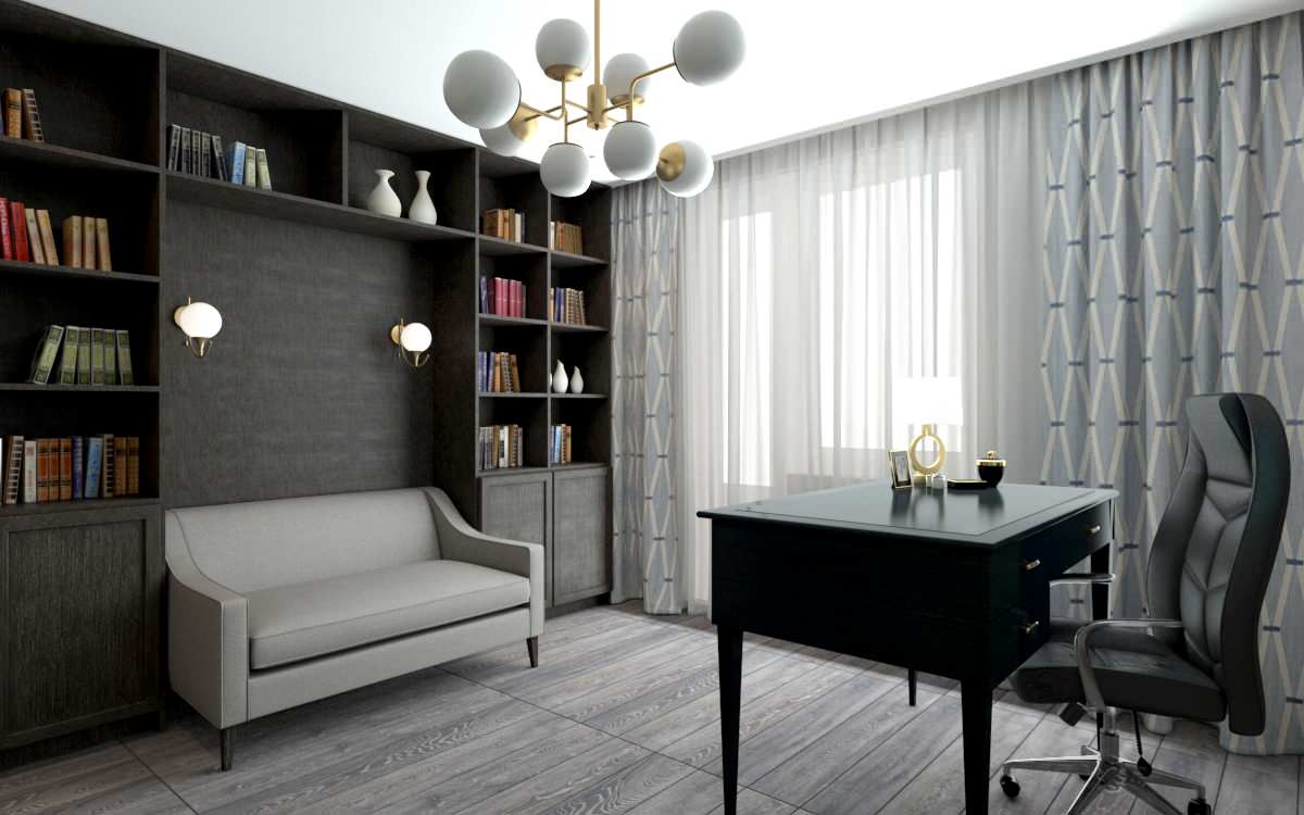 Квартира в Современной стиле . ЖК Самоцветы