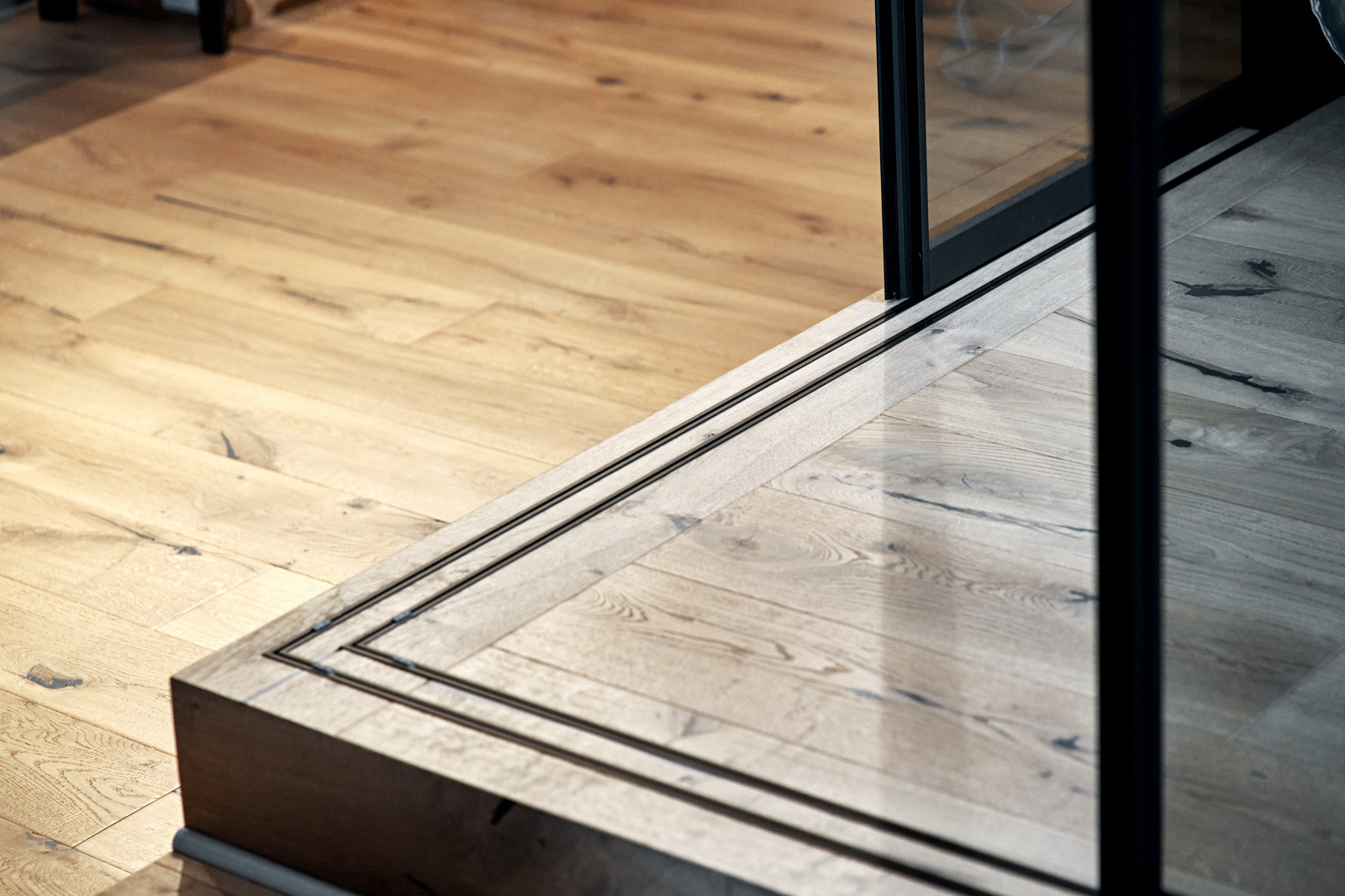 Угловая интерьерная перегородка raumplus