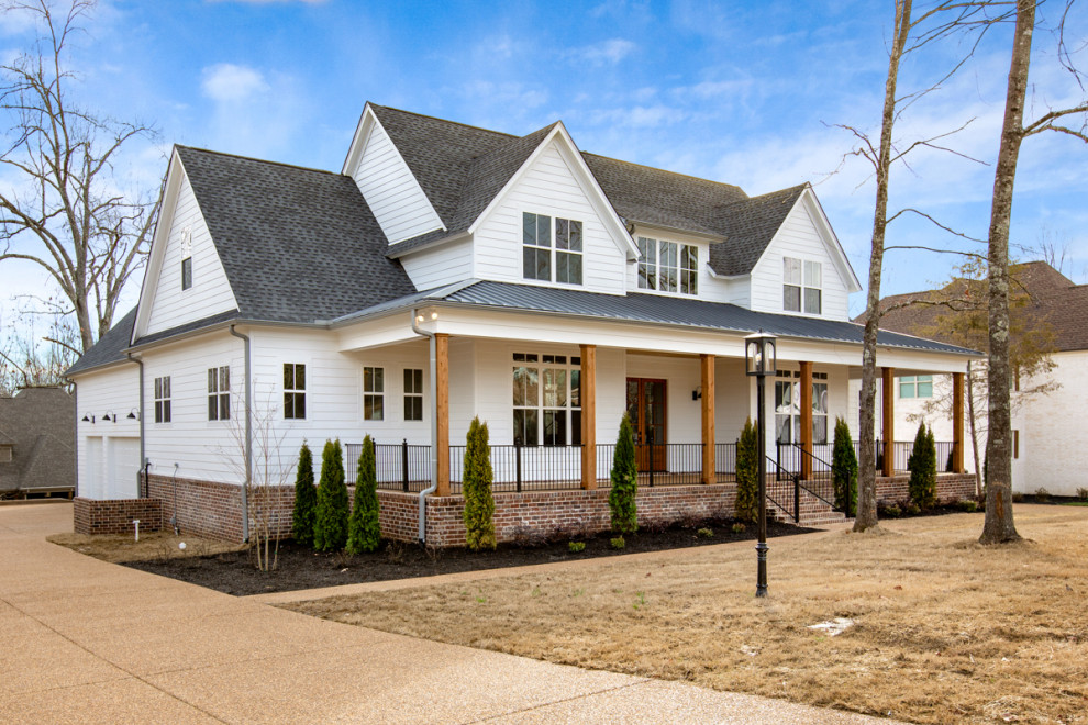 Architectural Designs House Plan 14679RK Comes to Life in Mississippi! Farmhouse Exterior