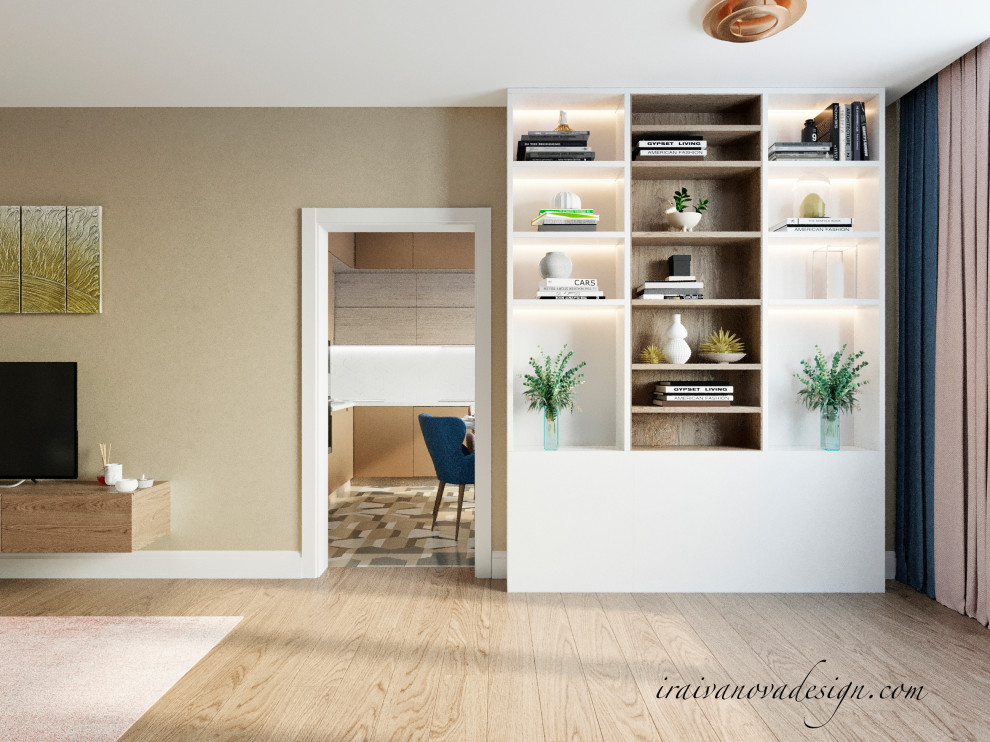 Интерьер с фактурами