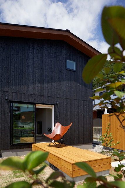 デッキ nordico-terraza-y-balcon