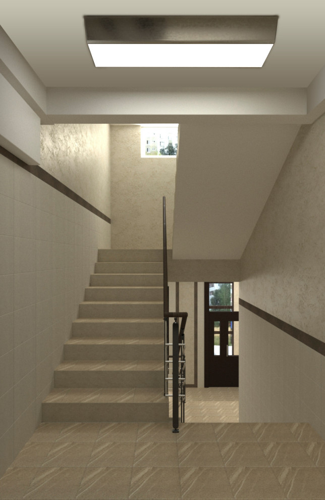 Визуализации подъезда в Печатниках