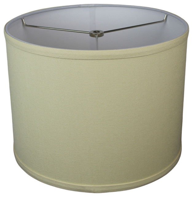 Fenchel Shades 12"x12"x9" Spider Attachment Drum Lamp Shade