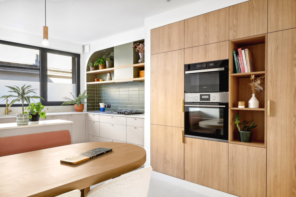 Design ideas for a scandinavian kitchen in Nantes.