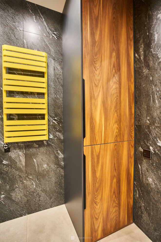 Стильный интерьер с жёлтыми акцентами