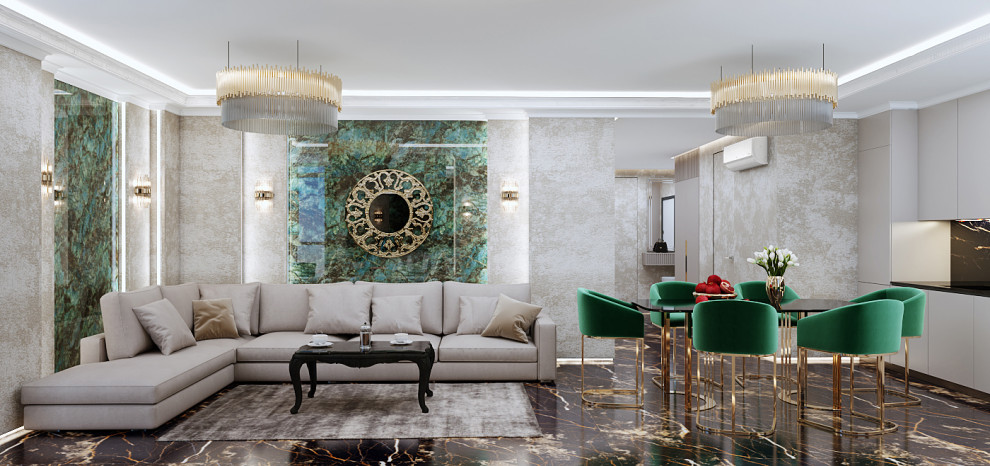 Апартаменты с элементами Арт-Деко