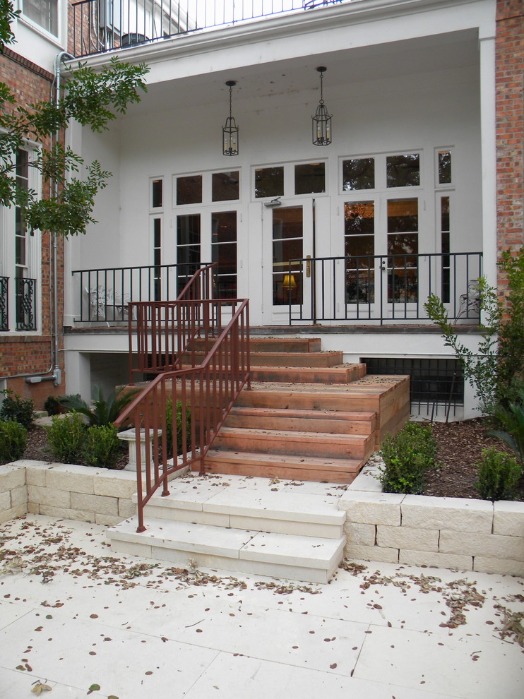 Sorority house patio