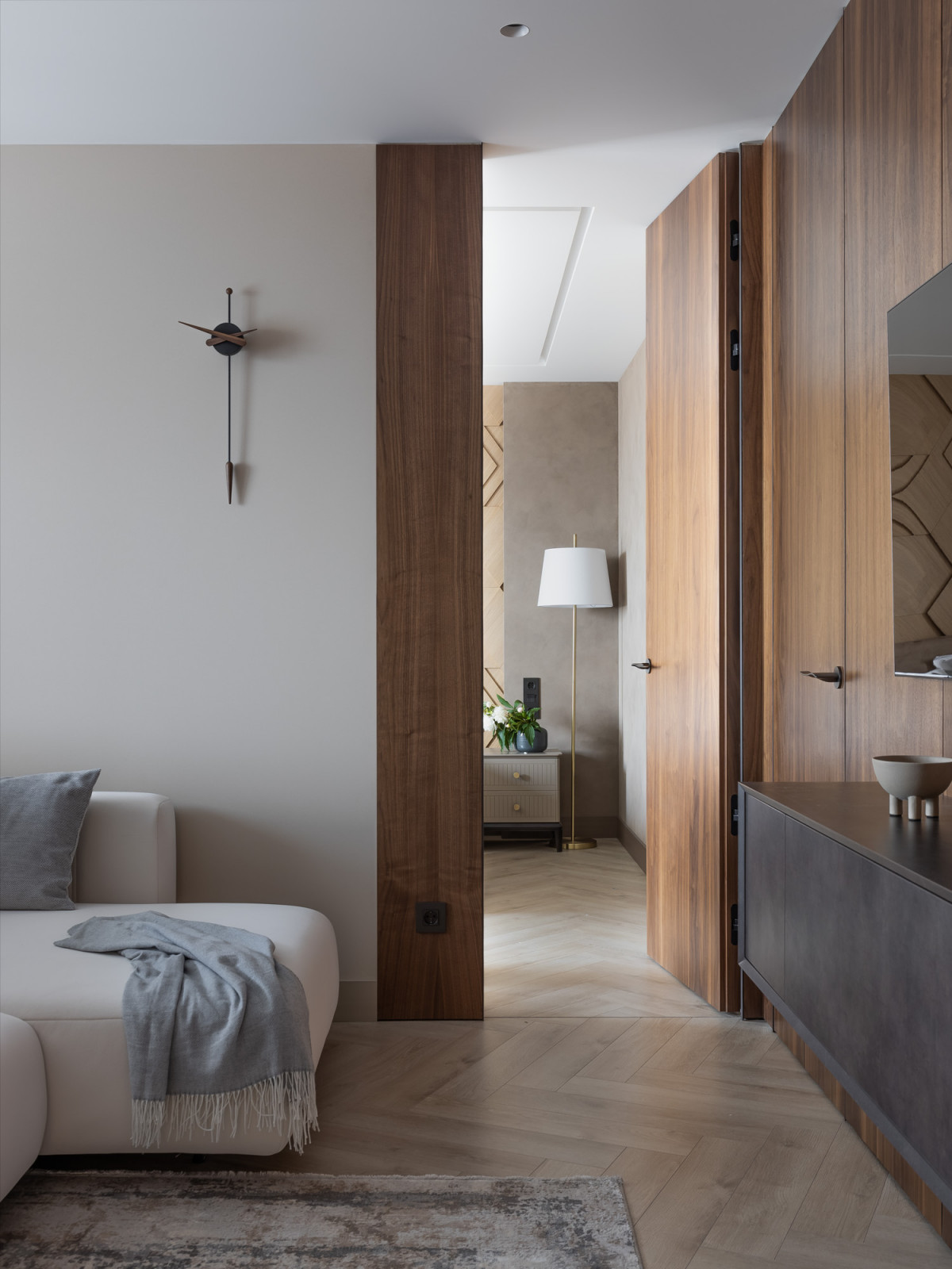 Гостиная из проекта ЖК Высота