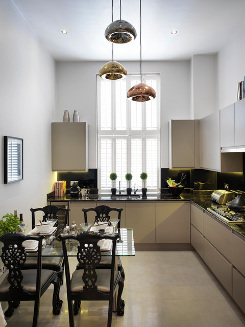 The Converted Victorian Apartment contemporary-kitchen