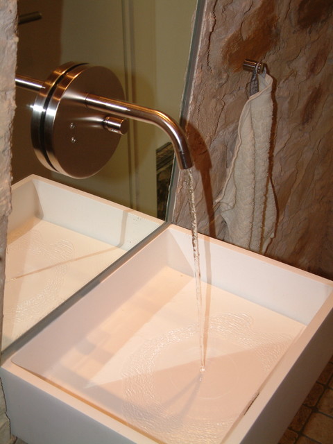 Castello WC mediterranean-powder-room