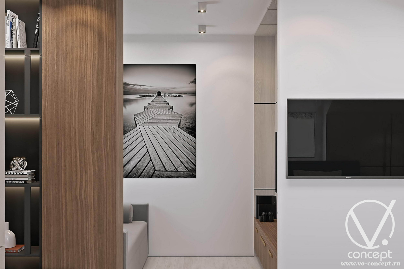 Реконструкция интерьеров дома в подмосковье. 350 м.кв.