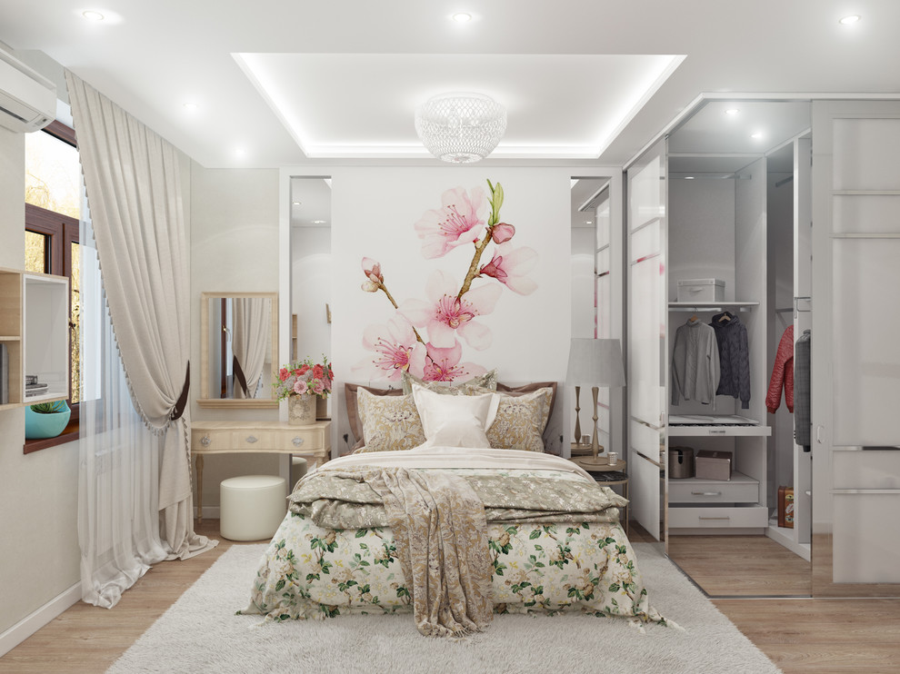 Цветущая спальня с весенним настроением!