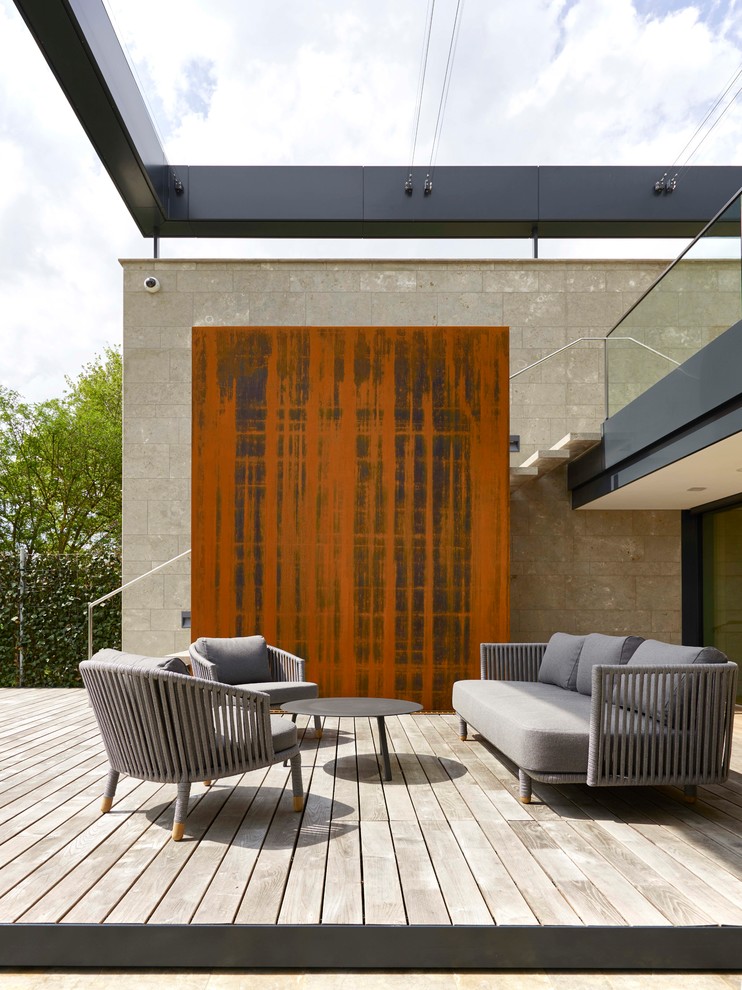 Moderne Terrasse in Sonstige