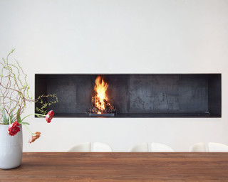 Offener Kamin Minimalistisch Wohnbereich Koln Von Lenz Dorrenberg Gmbh Co Kg