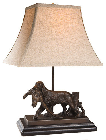 pheasant table lamp