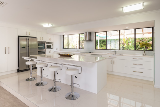 Corian Kitchen contemporary-kitchen