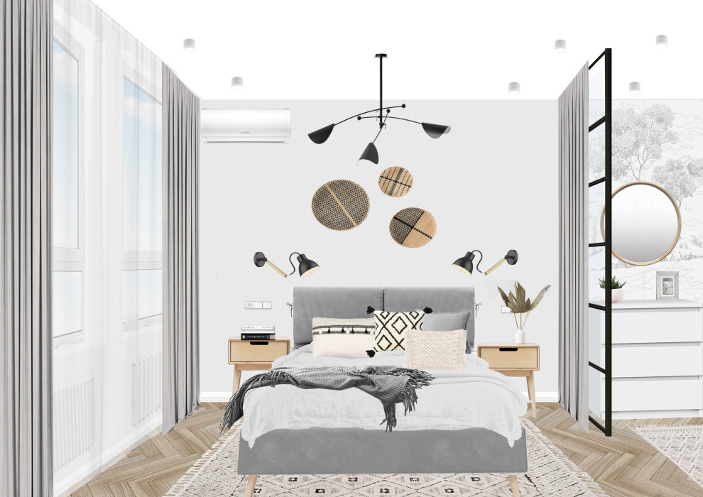 Дизайн-проект квартиры ЖК "Скандинавия"