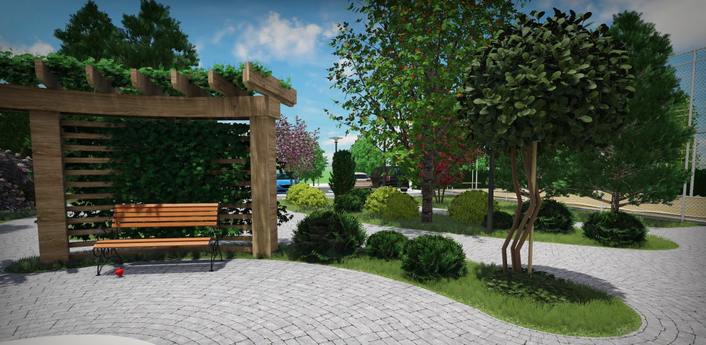 Проект гостиничного комплекса площадью 64 сотки