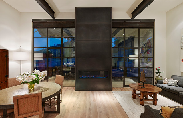 Olive Grove contemporary-vardagsrum