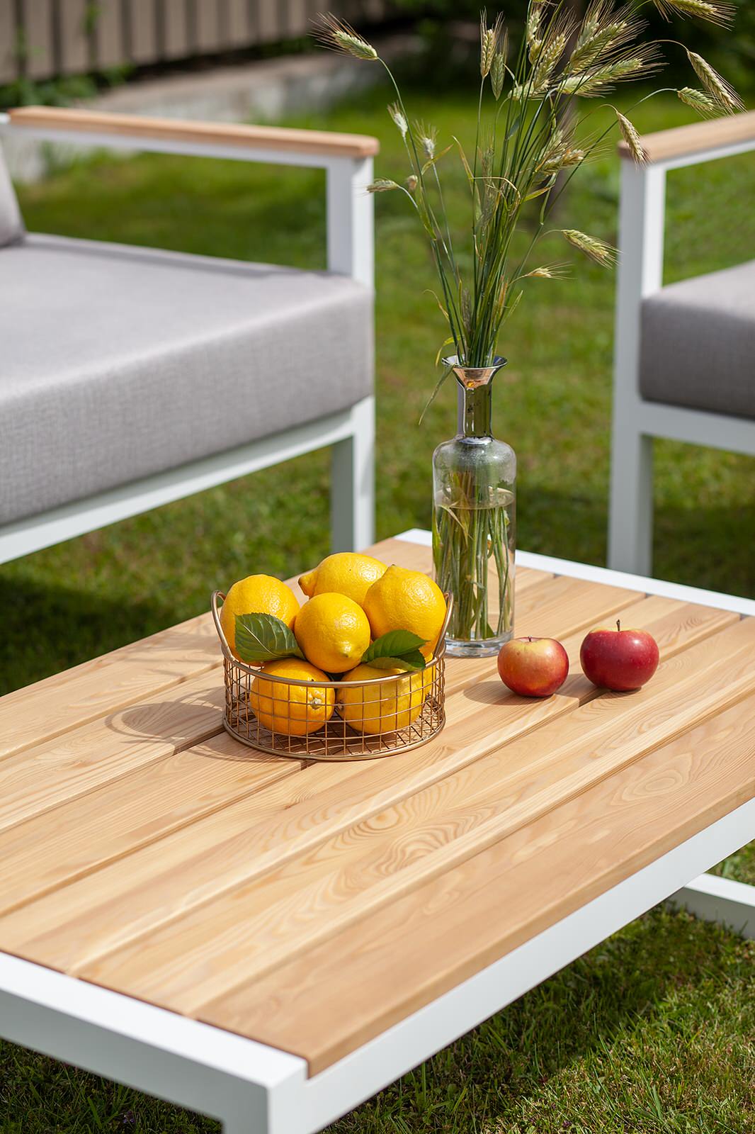 Набор садовой мебели SANTORINI, белый