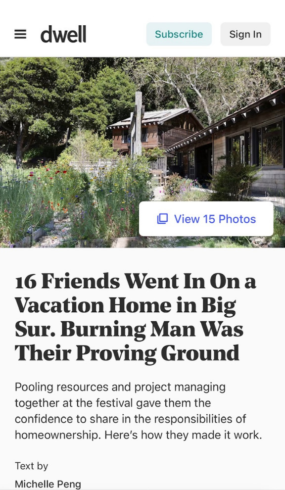 Big Sur Retreat