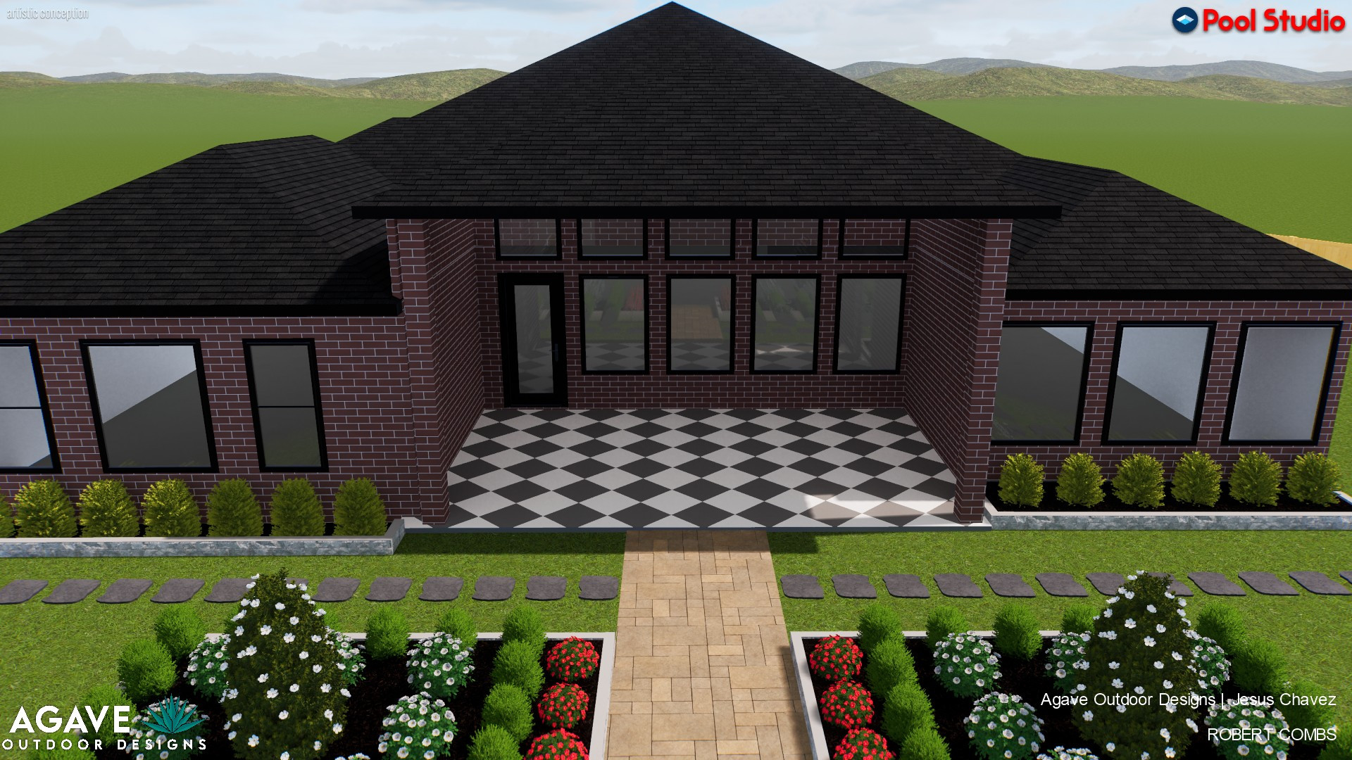 Elegant Landscape & Patio Design in Cypress