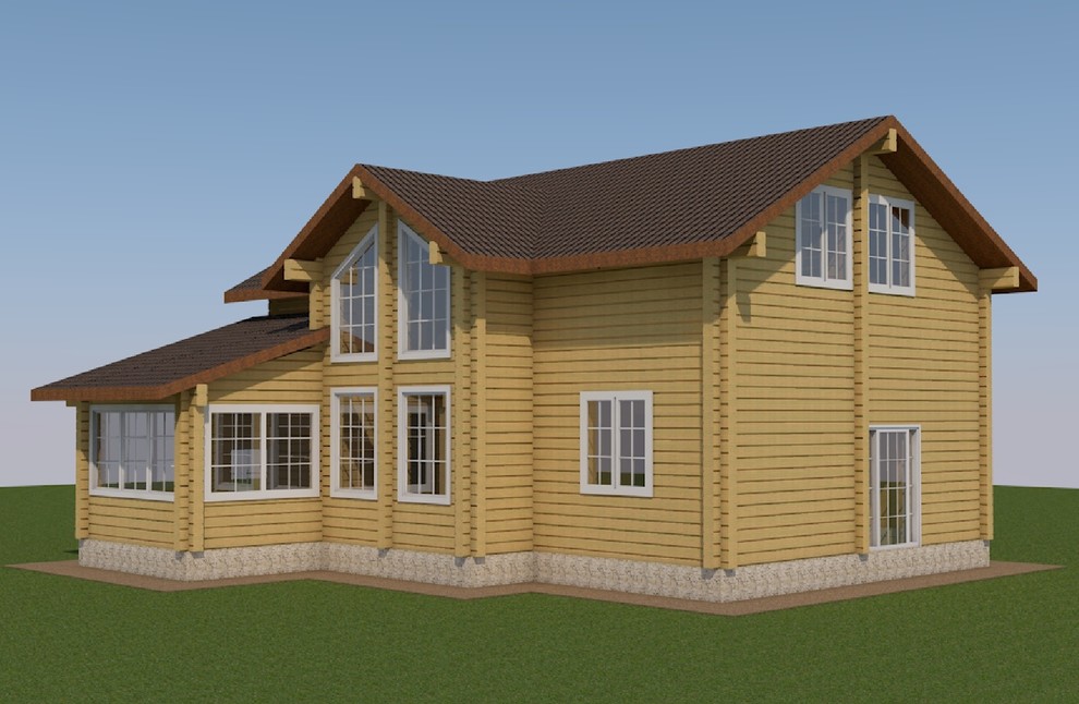 Загородный дом из профилированного бруса в г. Нижний Новгород