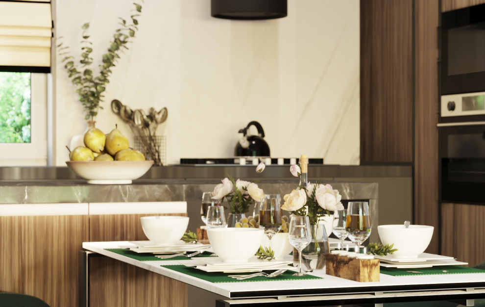 Кухня-гостиная, 40 м2