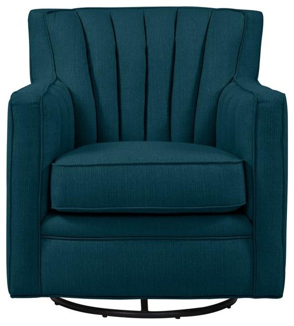 Zerk Swivel Arm Chair Contemporary Armchairs And Accent Chairs By Handy Living