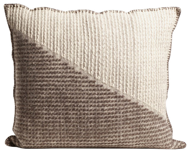 Handmade Square Brutrach Wool Cushion By The Good Shepherd Grey And Handmade Square Brutrach Wool Cushion By The Good Shepherd Grey And White Scandinavian Ter Cushions New Craftsmen