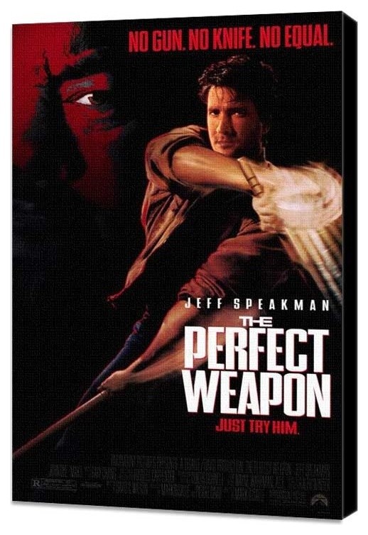 The Perfect Weapon 27 x 40 Movie Poster - Style B - Museum Wrapped Canvas
