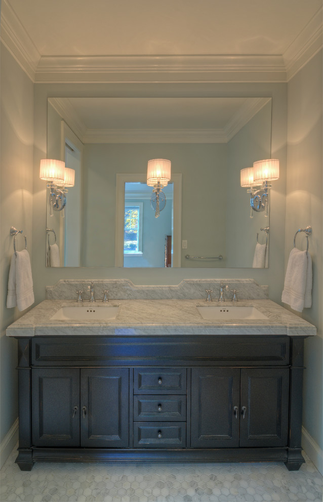 Bathroom - transitional bathroom idea in DC Metro