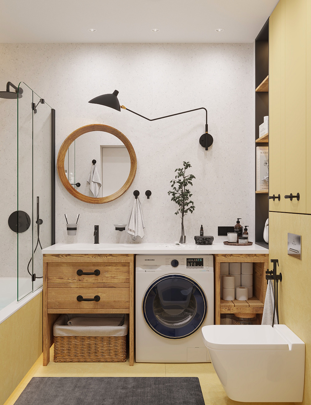 Ванная комната с/т Фестивальное, Курская область.