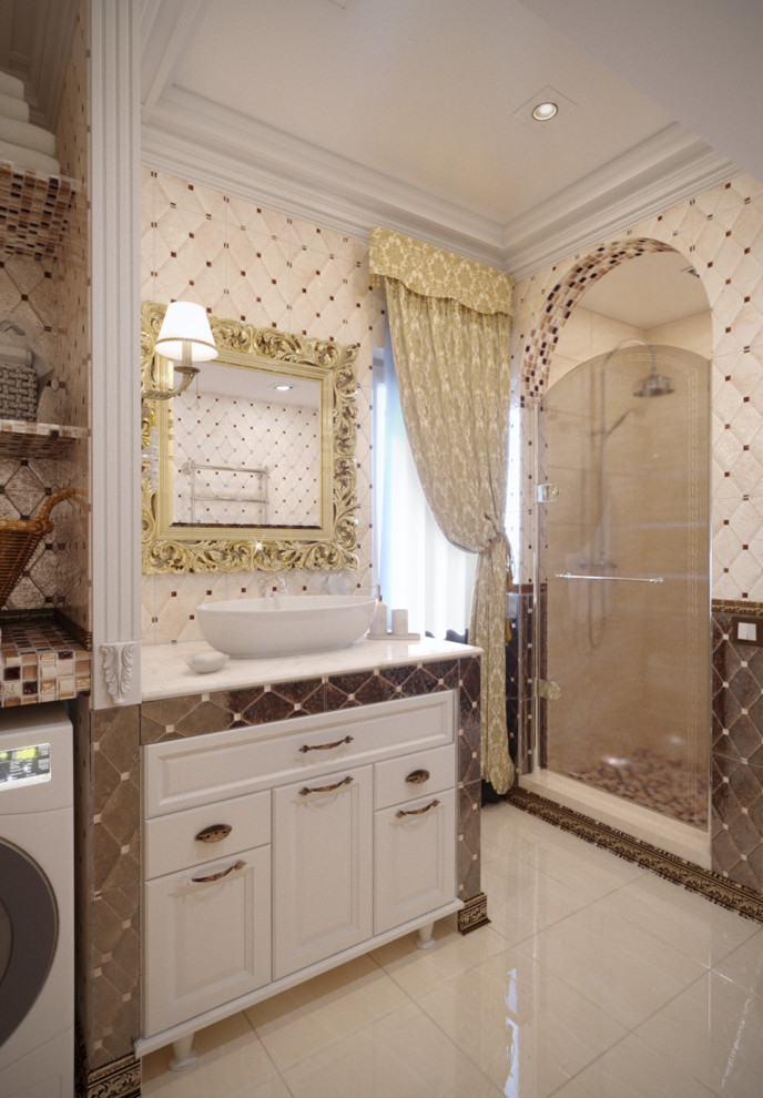 Визуализация ванной в классическом стиле