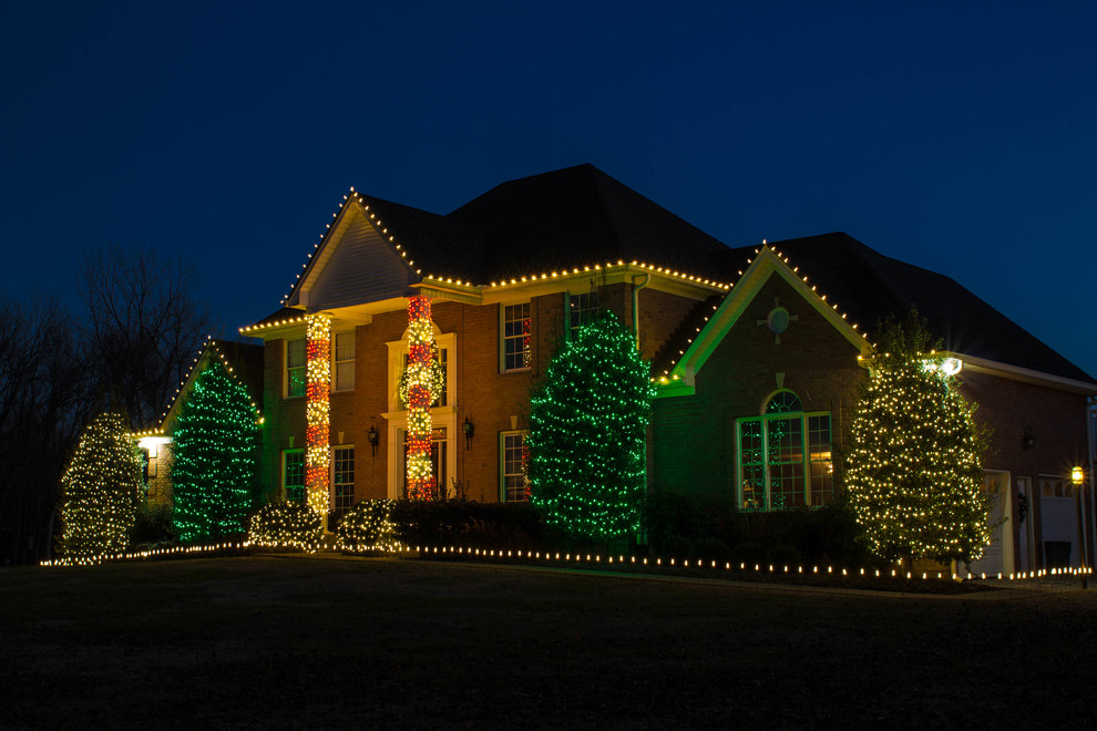 Holiday Lighting 2014 Traditional Exterior Nashville