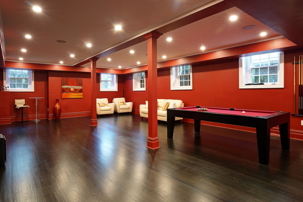 Basement Bar & Game Room Renovation in Princeton, NJ | WA Construct